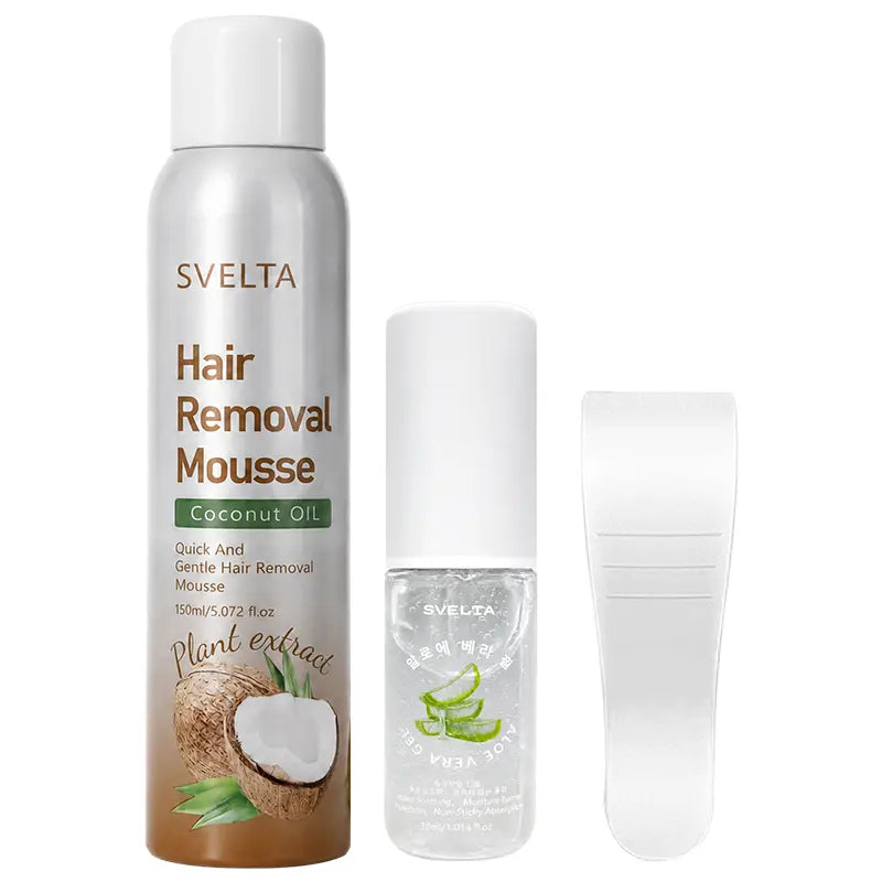Espuma Depilatoria Coreana SVELTA - Aceite de Coco y Aloe Vera