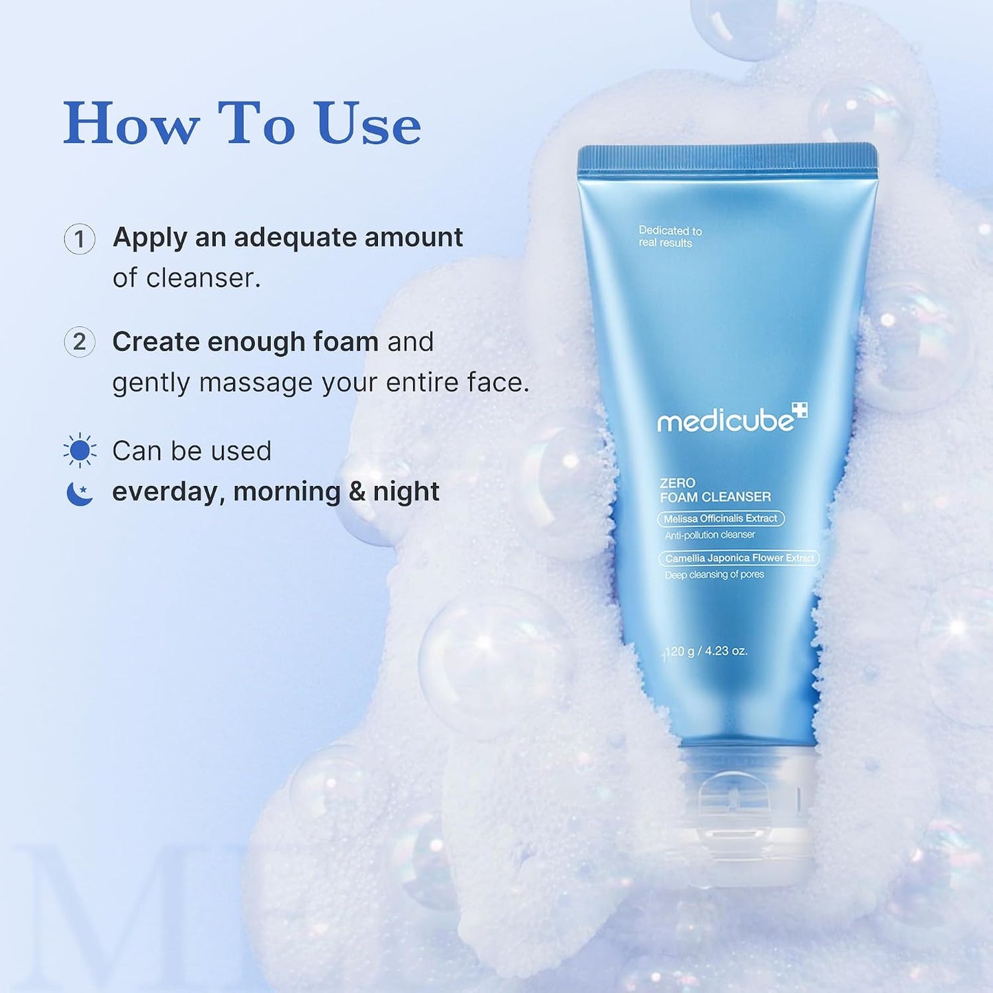 Gentle Zero Pore Cleansing Set - Zero Foam Cleanser and Pore Brush | Deep Pore Cleansing for Fresh, Clear, and Smooth Skin, Zero Foam with Rich Soft Foam and Pore Brush for Ultimate Cleansing