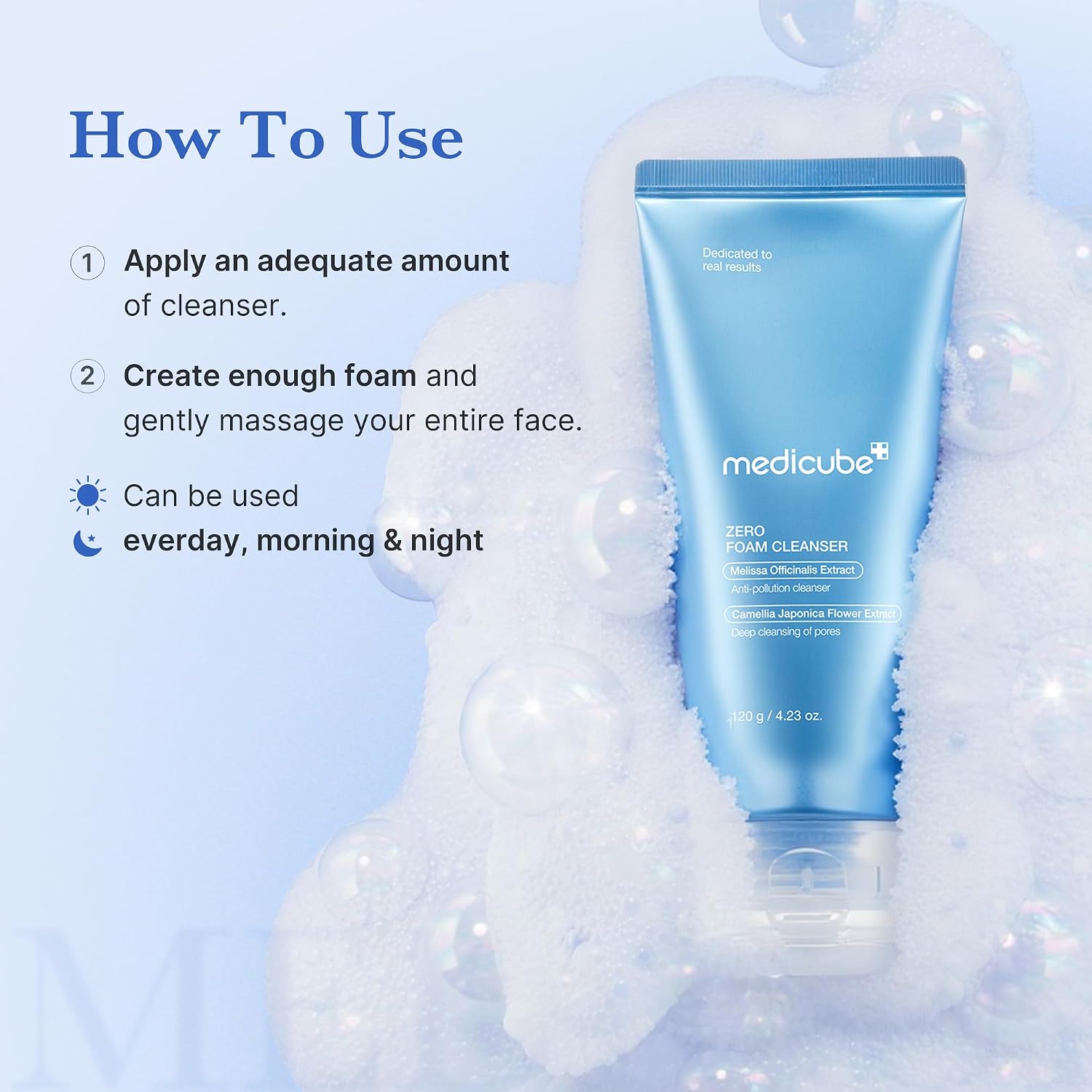 Gentle Zero Pore Cleansing Set - Zero Foam Cleanser and Pore Brush | Deep Pore Cleansing for Fresh, Clear, and Smooth Skin, Zero Foam with Rich Soft Foam and Pore Brush for Ultimate Cleansing