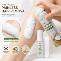 SVELTA Korean Bikini Hair Removal Cream Mousse, Arms & Underarms,Back to School