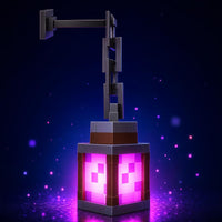 Lámpara pixel LED RGB, luz violeta
