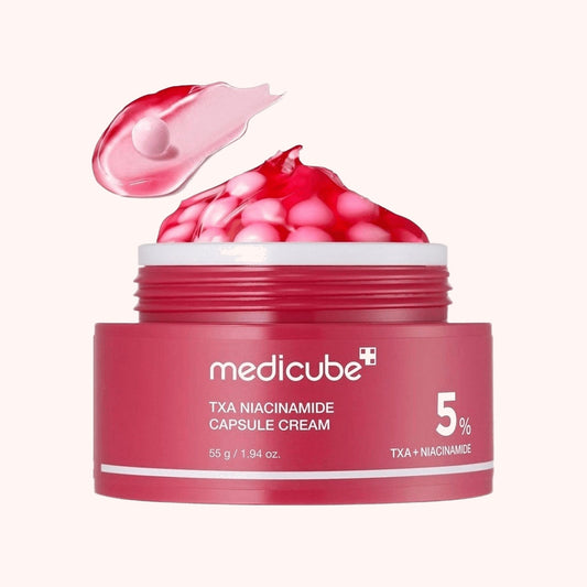 MEDICUBE TXA + Niacinamida - Crema Cápsula Textura e Hidratación