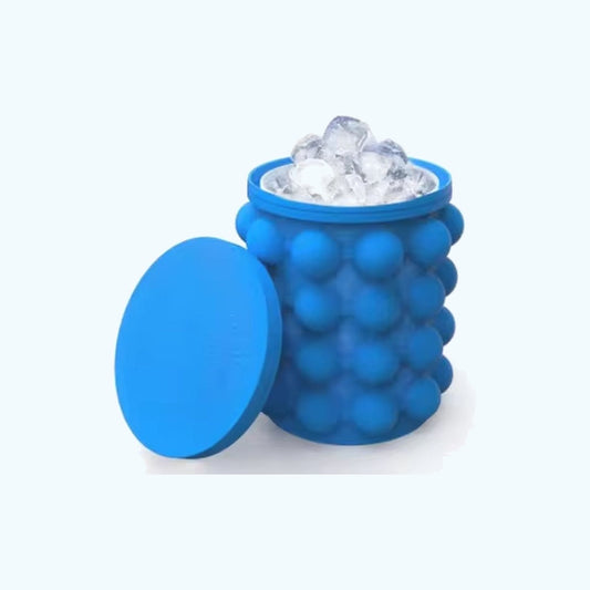 Cubitera de silicona portátil para hielo